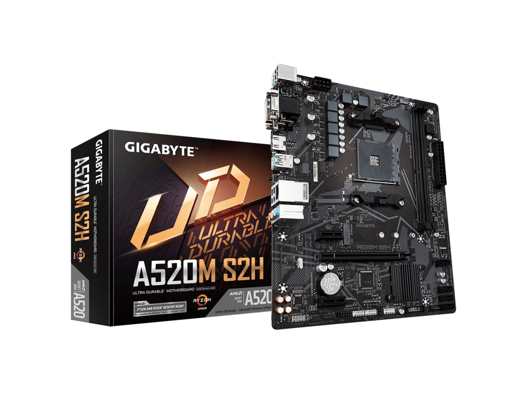 Gigabyte A520M S2H 1.2 matična ploča sa AM4 socketom i mATX formatom