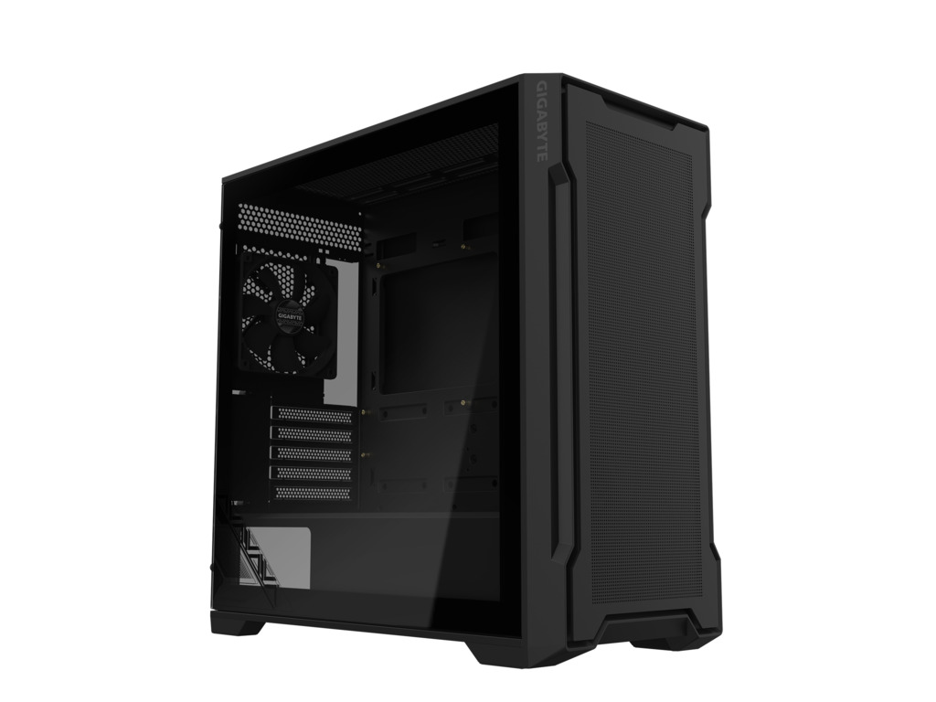 Gigabyte GB-C102G C102 Glass Mid Tower kućište sa staklenim panelom i dva ventilatora