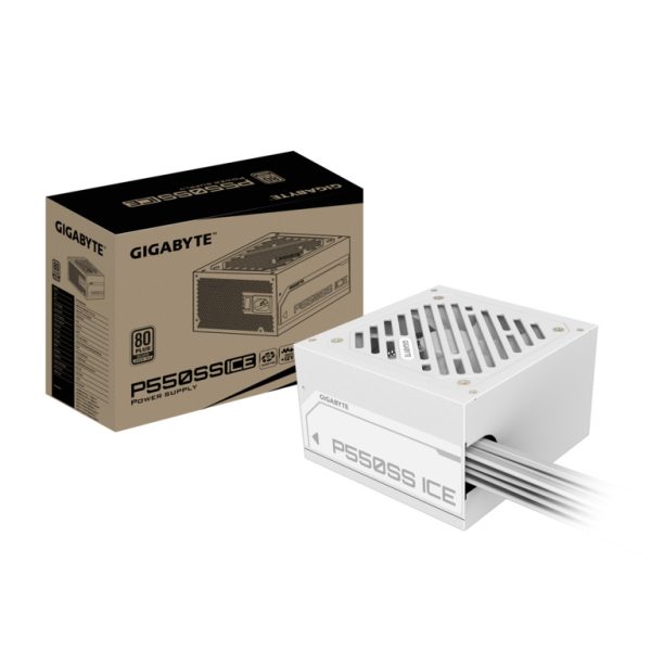 Gigabyte PSU 550W Silver 90% White bijela napojna jedinica