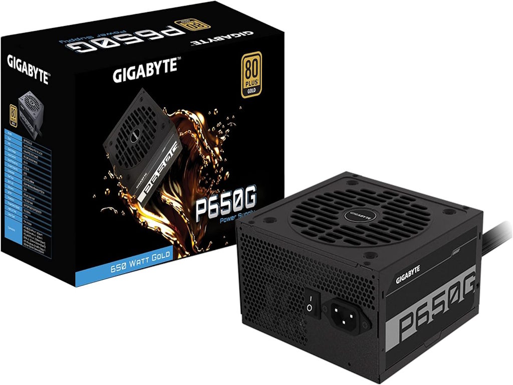 Gigabyte PSU P650W 80+ Gold 650W napojna jedinica s tihim ventilatorom