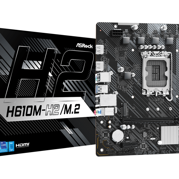 ASRock H610M-H2 M.2 microATX matična ploča sa Intel H610 čipsetom