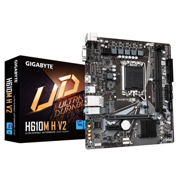 Gigabyte H610M H V2 G10 matična ploča LGA1700 s DDR5 i M.2 priključcima