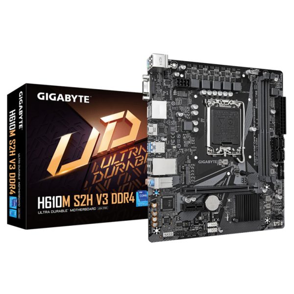 Gigabyte H610M S2H V3 DDR4 LGA1700 matična ploča sa M.2, SATA i video izlazima