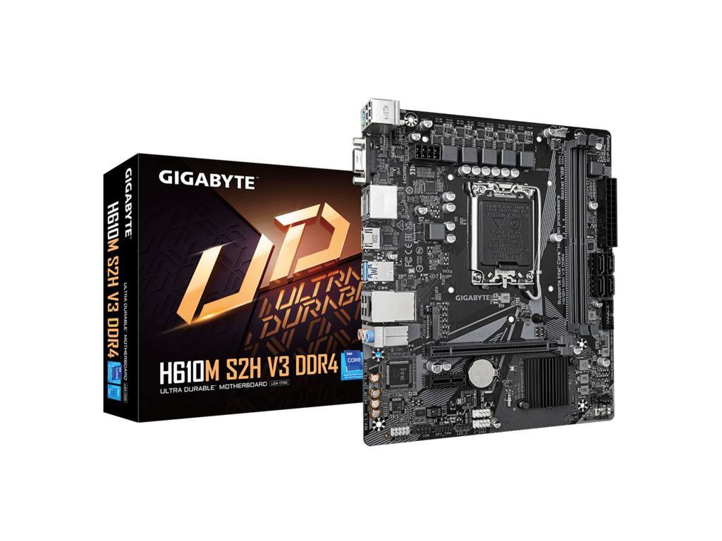 Gigabyte H610M S2H V3 DDR4 LGA1700 matična ploča sa M.2, SATA i video izlazima