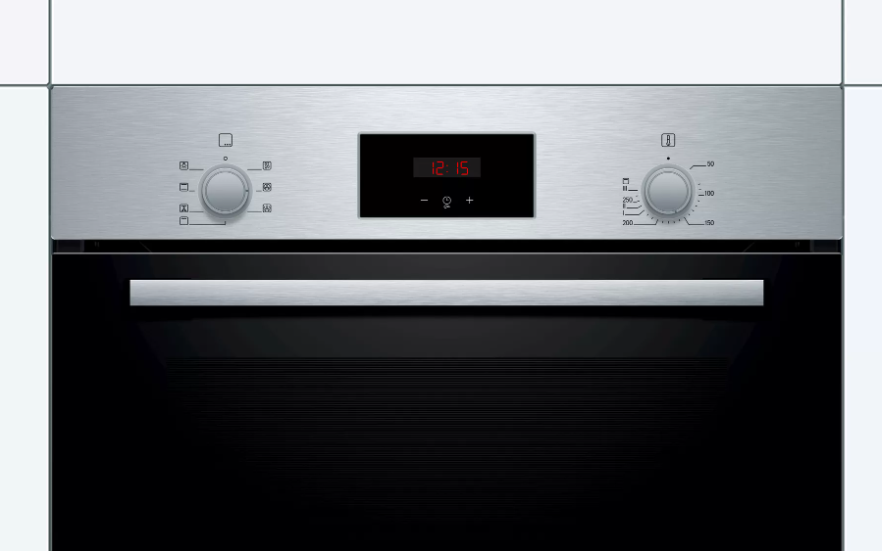 BOSCH pećnica Serie 2 Inox s katalitičkim oblogama i LED zaslonom