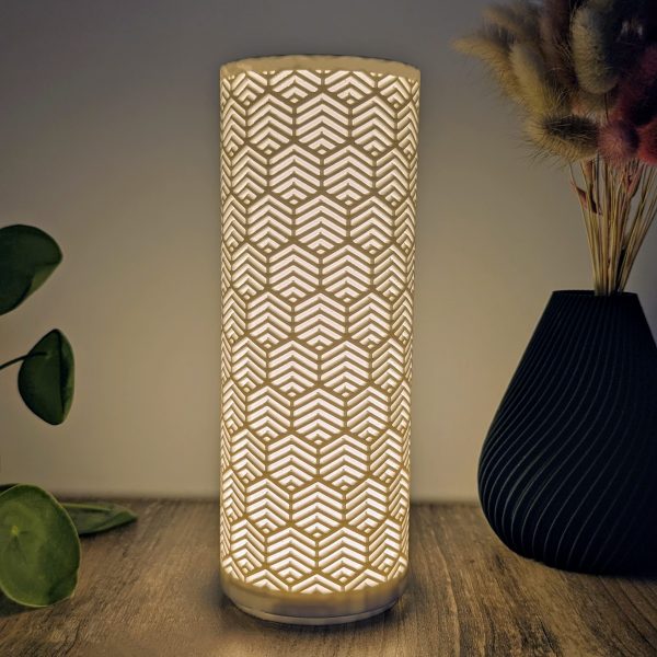Hexagon lampa