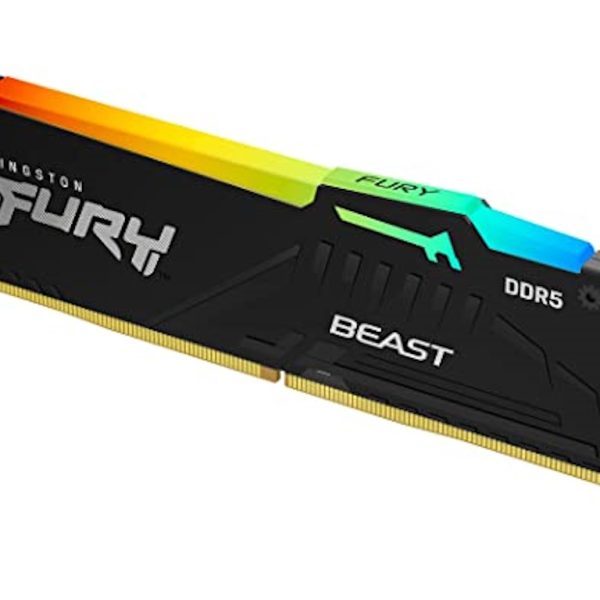Kingston Fury Beast 64GB DDR5 5600MHz RGB RAM memorija