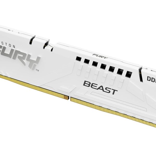 Kingston Fury Beast 16GB 6000MHz DDR5 White RAM modul