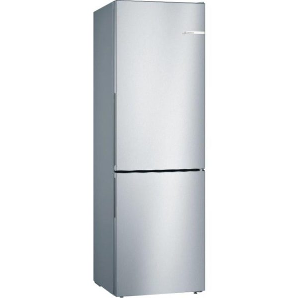 Bosch samostojeći frižider Serie 4 KGV36VLEA u INOX boji, visina 186cm, LowFrost tehnologija