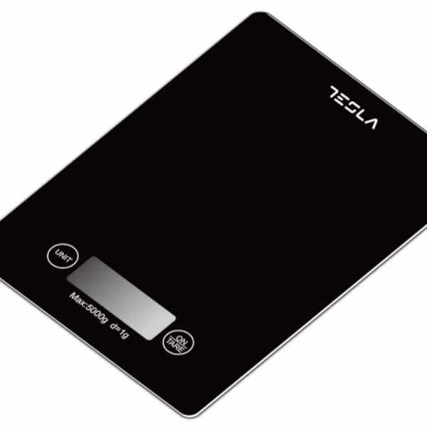 TESLA kuhinjska vaga KS201B crna 5 kg