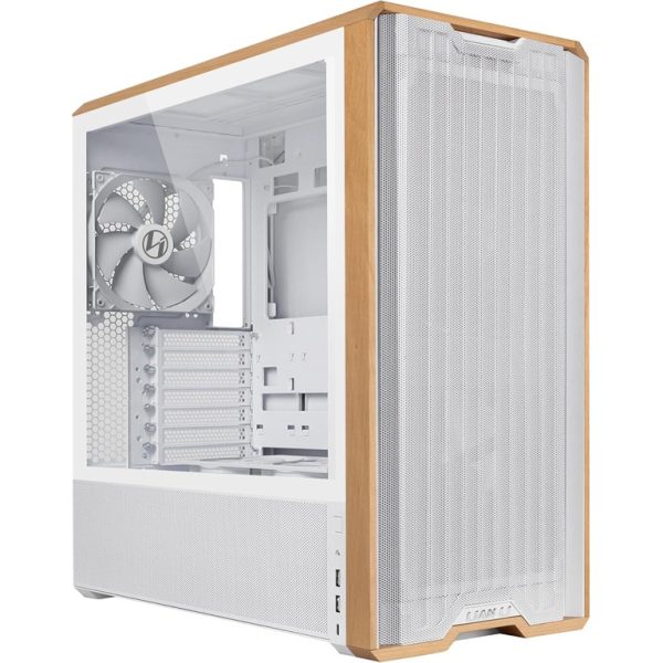 Lian Li Lancool 217 White ATX mid-tower kućište sa 5 ventilatora