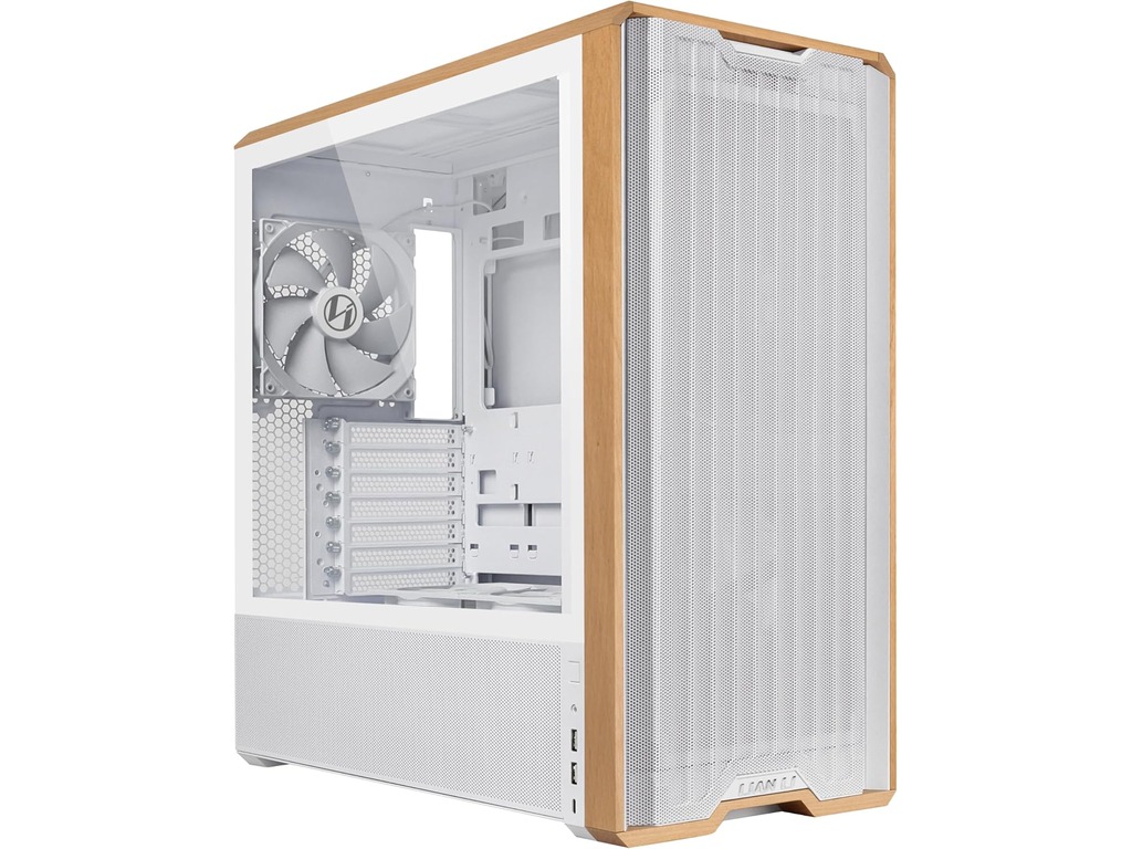 Lian Li Lancool 217 White ATX mid-tower kućište sa 5 ventilatora