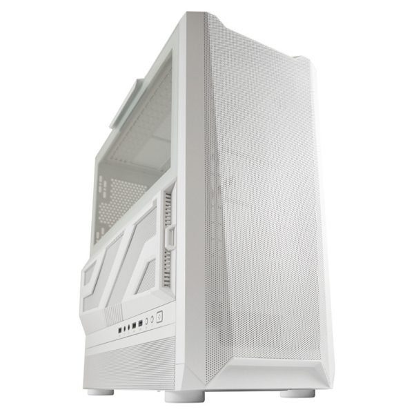 LC-Power bijelo gaming kućište s 900W napajanjem i prozirnom bočnom stranom