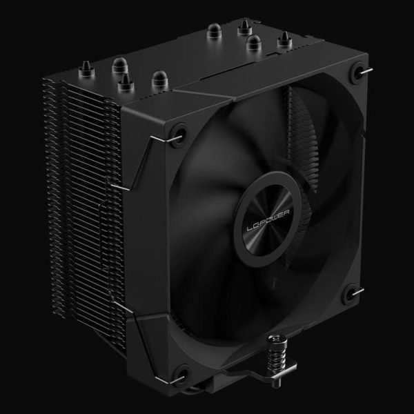 LC-Power LC-CC-120-B4 AERA series air cooler with 120mm fan and 190W TDP