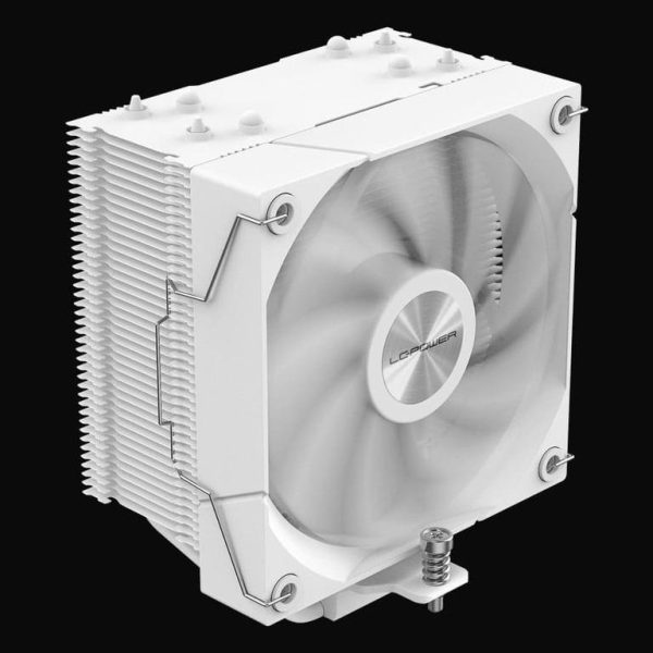 LC-Power LC-CC-120-W4 AERA series white air cooler with 120mm fan