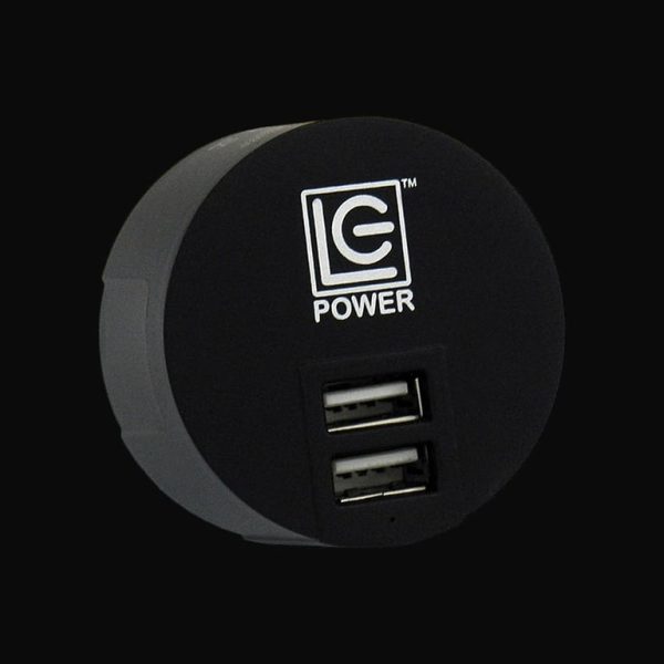 LC-Power LC-CH-USB-WS univerzalni USB punjač s dva USB porta