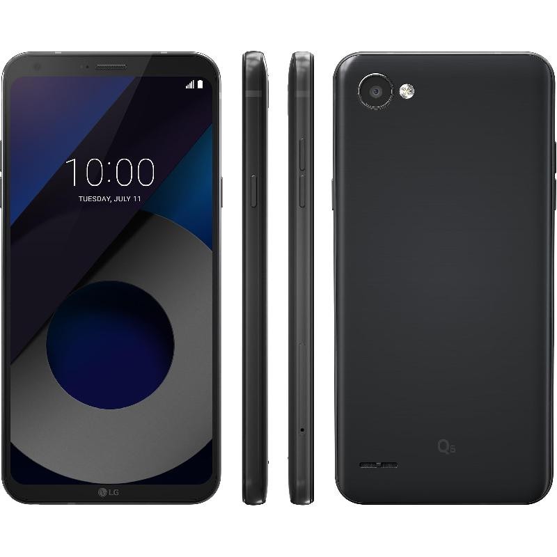 LG Q6 Black mobilni telefon crne boje