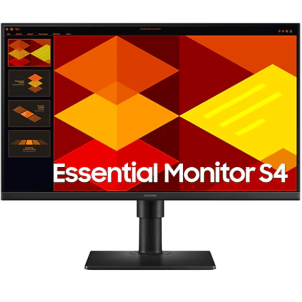 Samsung 24 inčni FHD IPS monitor sa 100Hz osvježenjem, crne boje, na postolju sa podešavanjem visine i rotacijom