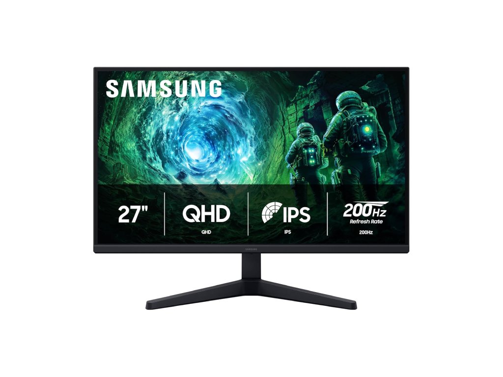 Samsung 27 inch Odyssey G5 G53F QHD IPS gaming monitor with 200Hz refresh rate