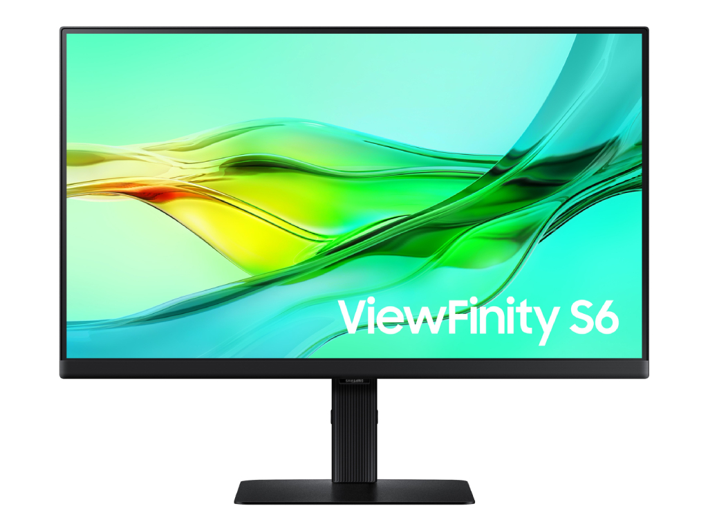 Samsung ViewFinity S6 32-inch QHD IPS monitor with USB-C and adjustable stand