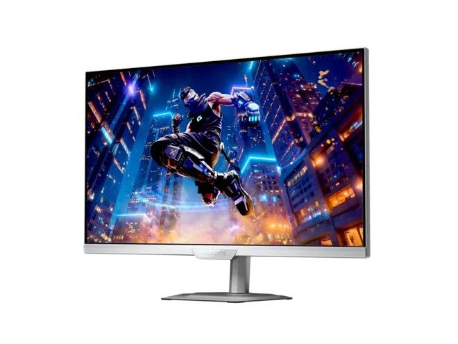 Gigabyte 27-inch M27UP ICE monitor bijele boje s IPS panelom i podesivom visinom na stolu