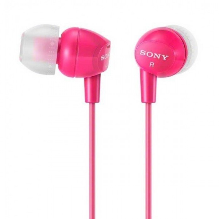 Sony slušalice EX15 Pink In-Ear s mikrofonom i kontrolom