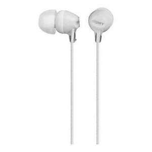 Sony EX15 bijele in-ear slušalice sa mikrofonom i kontrolom za pametni telefon