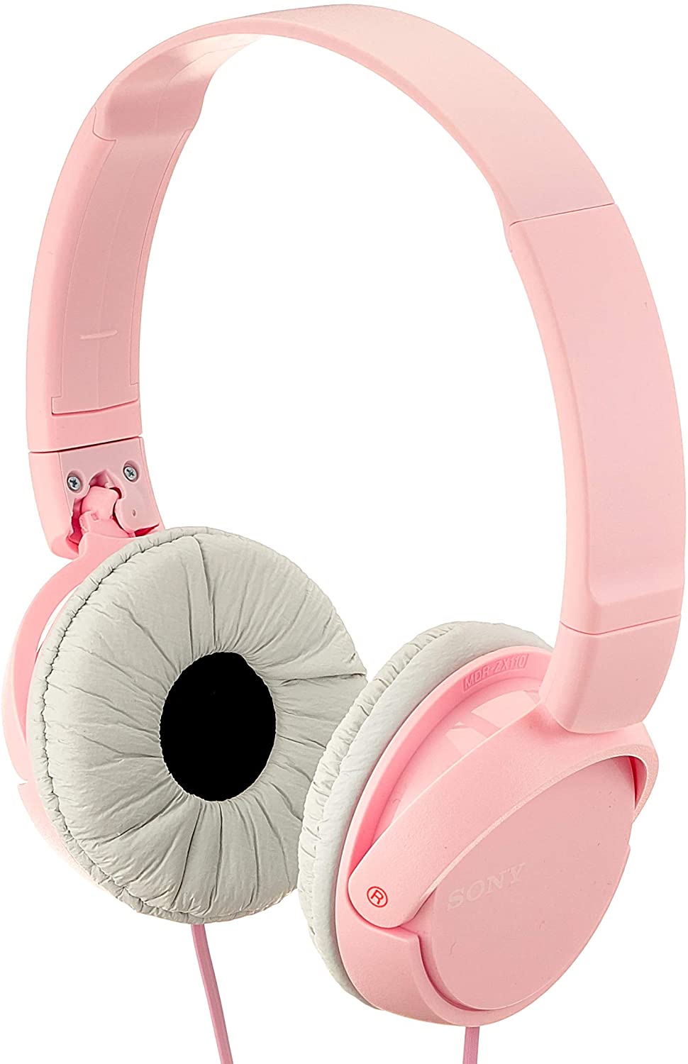 Sony ZX110P pink naglavne slušalice na bijeloj podlozi