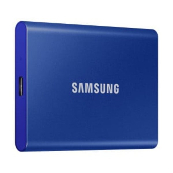 Samsung Portable SSD T7 1TB USB 3.2 external SSD in blue color