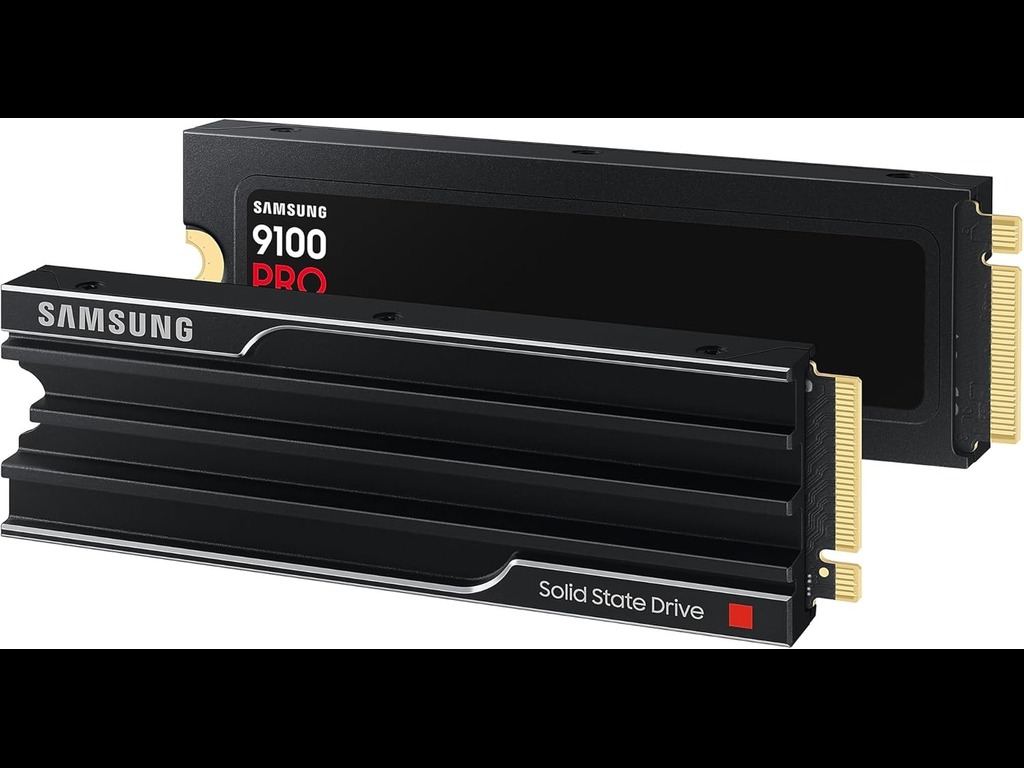 Samsung 9100 PRO 2TB Heatsink NVMe M.2 PCIe 5.0 SSD disk