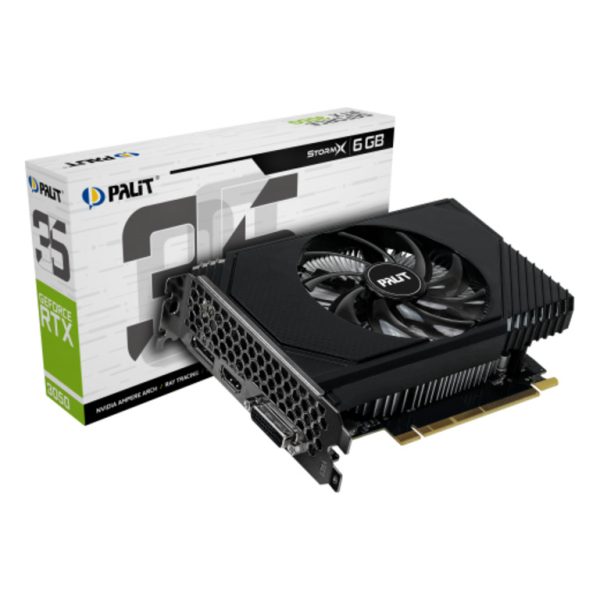 Palit RTX 3050 StormX 6GB grafička kartica sa DVI, HDMI i DP priključcima