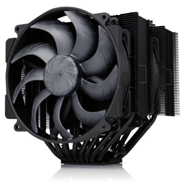 Noctua NH-D15 G2 Chromax.black dual-tower CPU cooler with 140mm PWM fan and black design