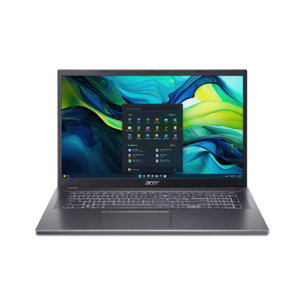 Acer Aspire 17 A17-51M-72UU laptop sa 17,3 inčnim FHD ekranom na sivom stolu