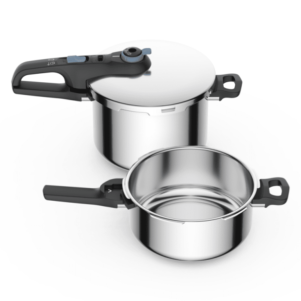 Tefal Trendy Aqua Blue set lonaca 4 i 6 litara na plavoj podlozi