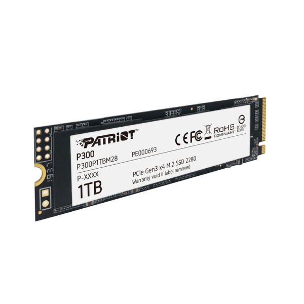 Patriot SSD 1TB M.2 P300 PCIe Gen 3 x4 disk