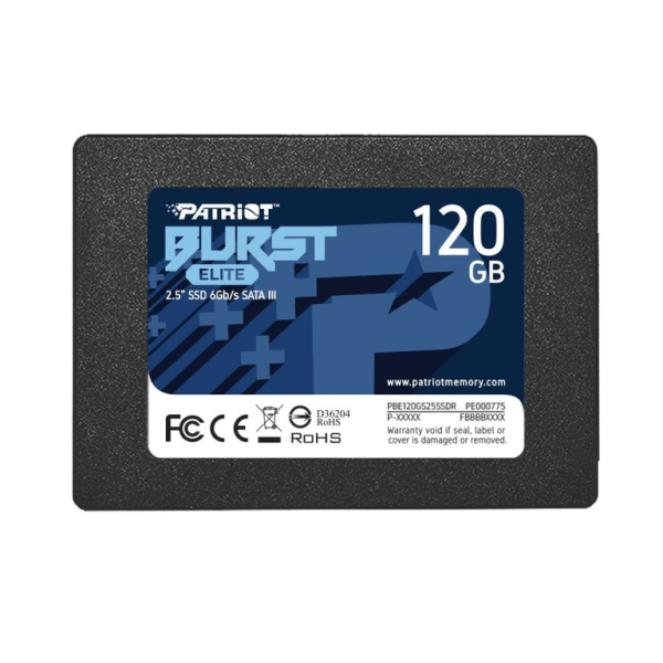 Patriot SSD 120GB 2.5 inčni SATA3 Burst Elite disk
