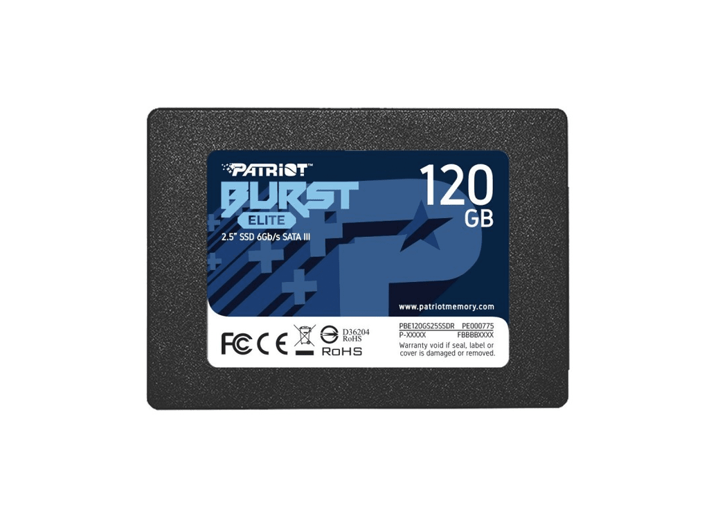 Patriot SSD 120GB 2.5 inčni SATA3 Burst Elite disk