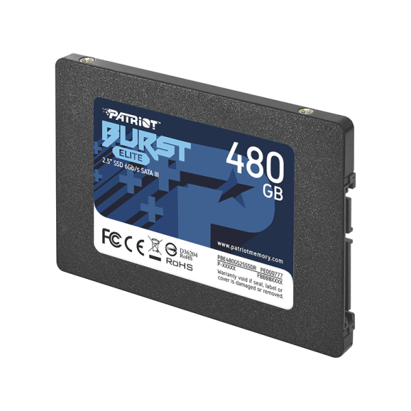 Patriot SSD 480GB 2.5-inch SATA3 Burst Elite disk