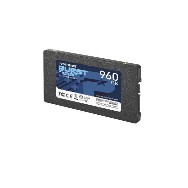 Patriot SSD 960GB 2.5 inčni SATA3 Burst Elite disk
