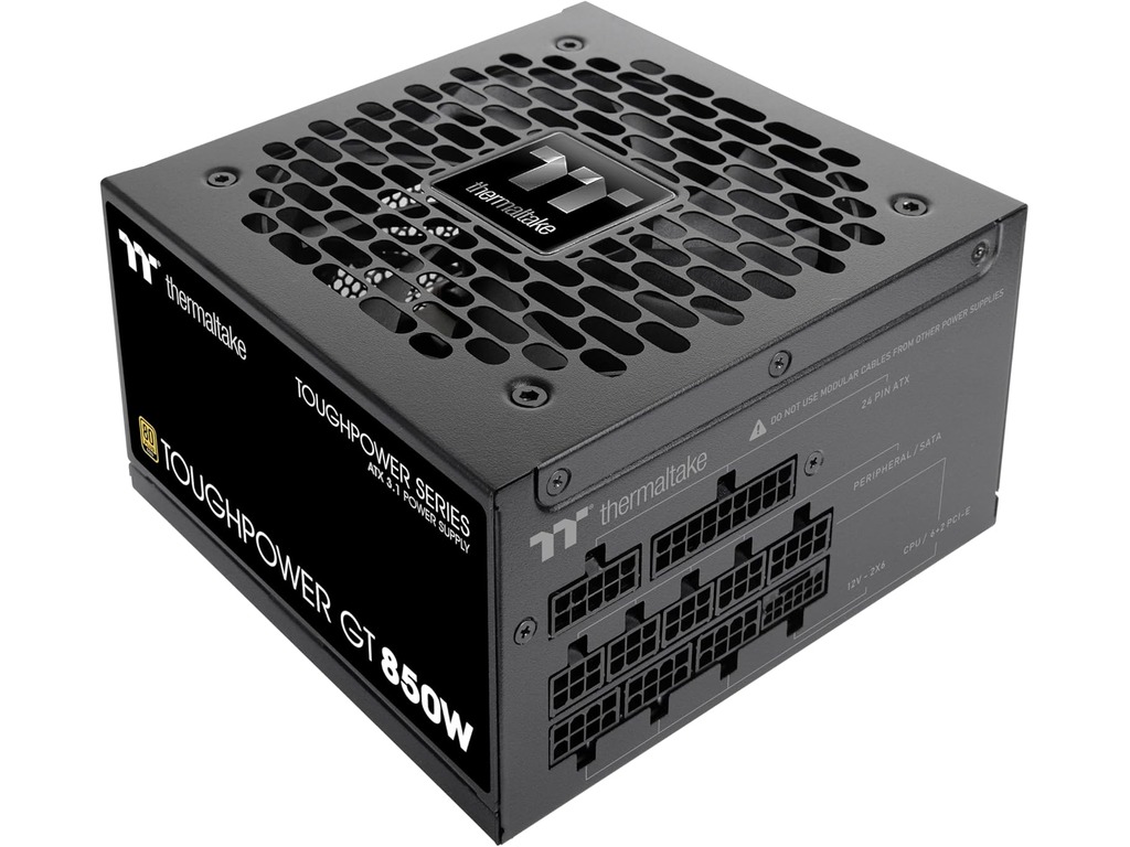 Thermaltake Toughpower GT 850W 80+ Gold full modular ATX 3.1 napajanje sa 12V-2x6 konektorom