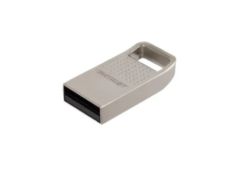 Patriot Tab200 64GB USB 2.0 mini flash stick srebrne boje na bijeloj podlozi