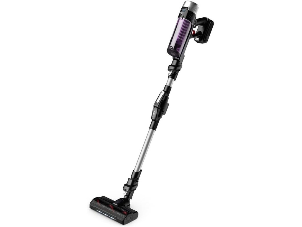 Rowenta X-Force Flex 9.60 Allergy bežični štapni usisivač na bijeloj pozadini