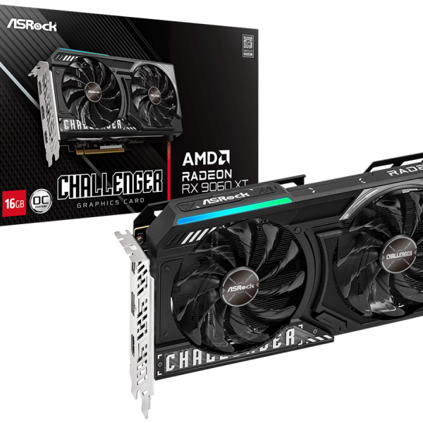 ASROCK RX 9060 XT Challenger 16GB GDDR6 grafička kartica