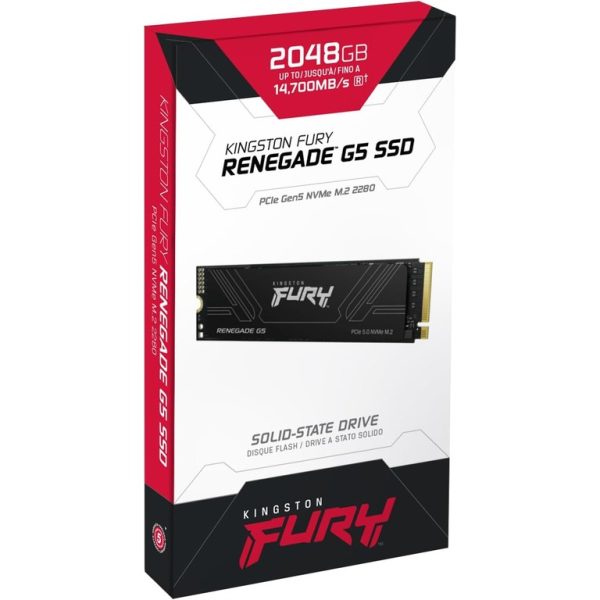 Kingston Fury Renegade 2TB NVMe M.2 SSD PCIe 5.0 disk