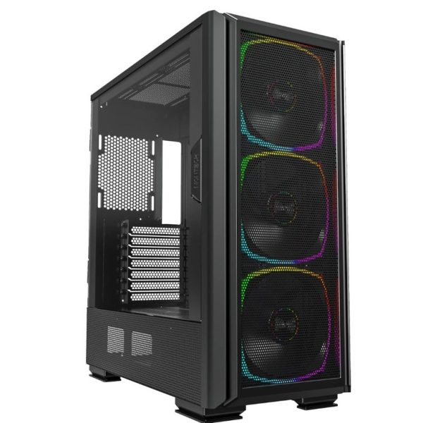 Montech Sky Two GX Black TG mid-tower kućište s 3x 140mm ARGB ventilatora i staklenim panelom