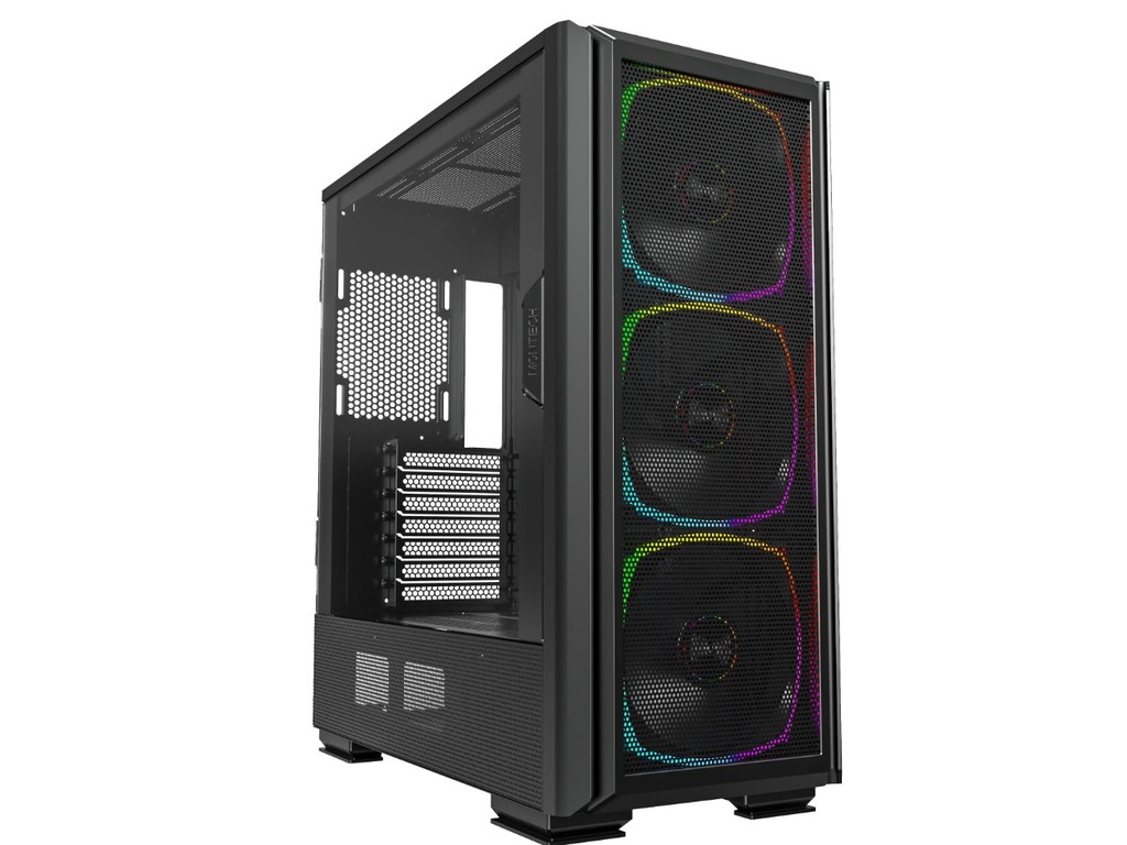 Montech Sky Two GX Black TG mid-tower kućište s 3x 140mm ARGB ventilatora i staklenim panelom