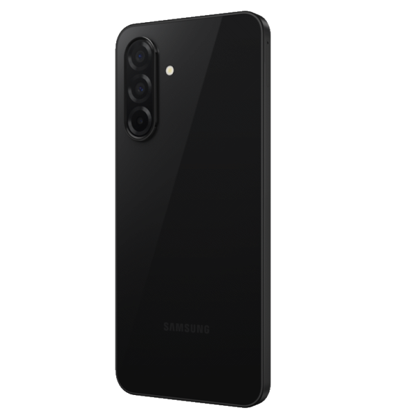 Samsung Galaxy A26 8/256GB crni pametni telefon sa Android 15 na bijeloj pozadini