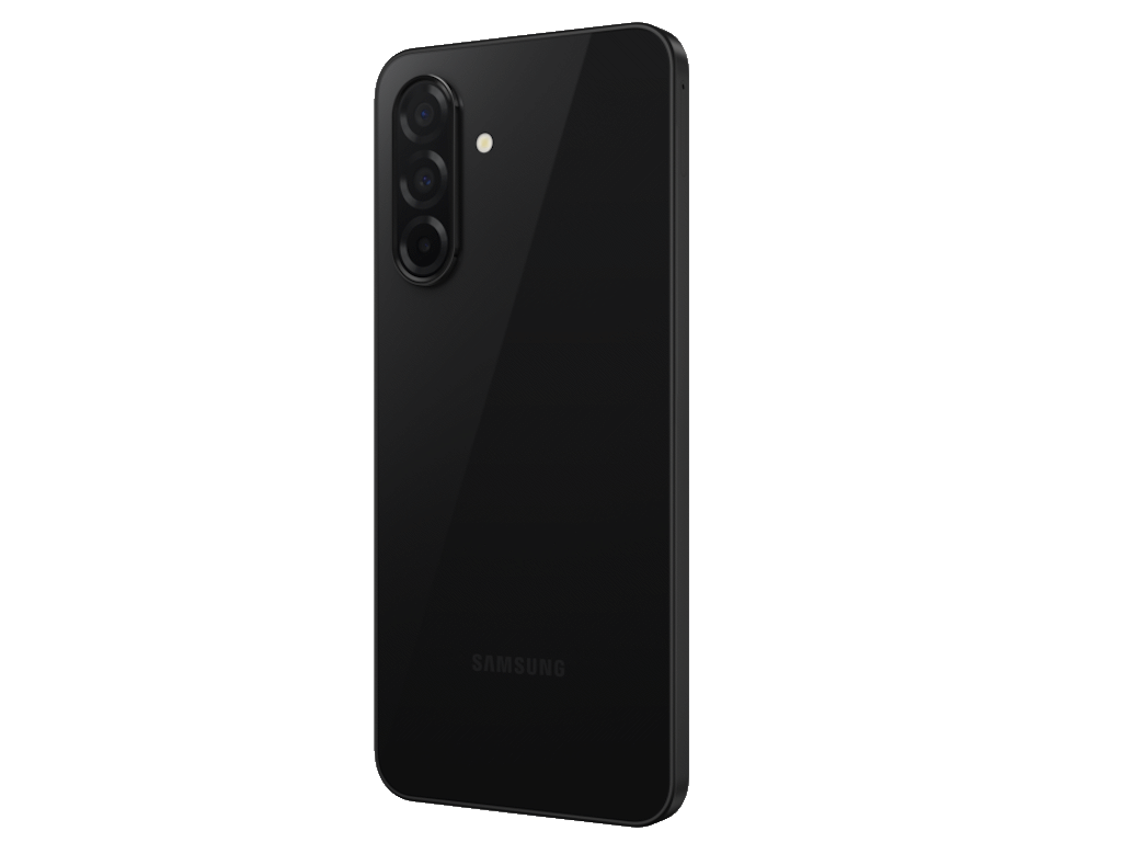 Samsung Galaxy A26 8/256GB crni pametni telefon sa Android 15 na bijeloj pozadini