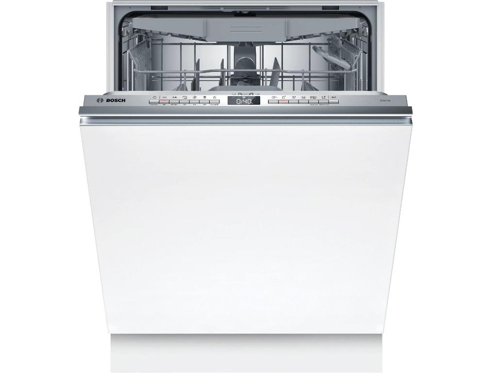 BOSCH perilica posuđa Serie 4 SMV4HVX14E 60 cm srebrna s otvorenim vratima i košarama