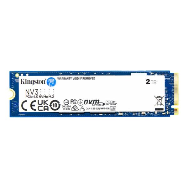 Kingston SSD 2TB NV3 NVMe PCIe Gen 4.0 disk M.2